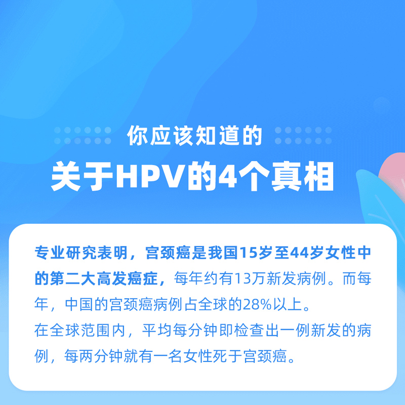 你应该知道的 HPV的4个真相