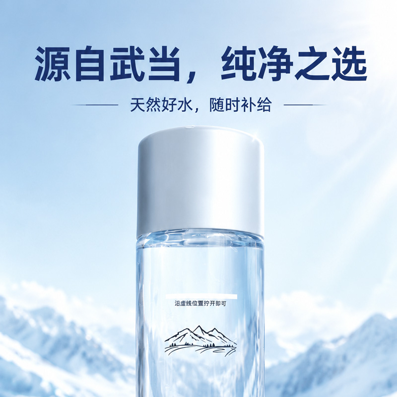 武当雅加泉天然深山弱碱好水 395ml 瓶装饮用矿泉水