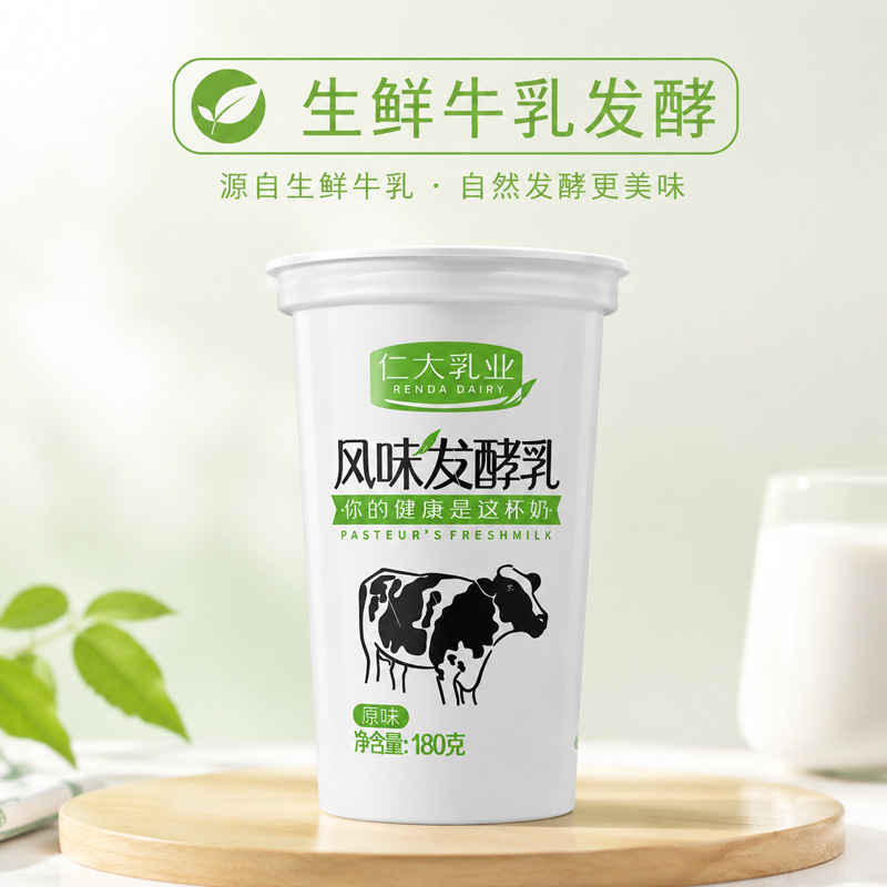 仁大乳业生鲜生乳发酵风味发酵乳180g