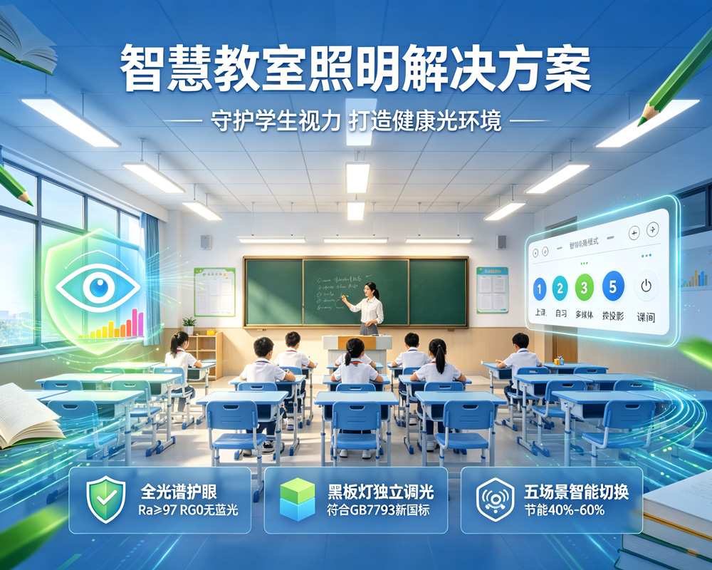 智慧教室照明解决方案